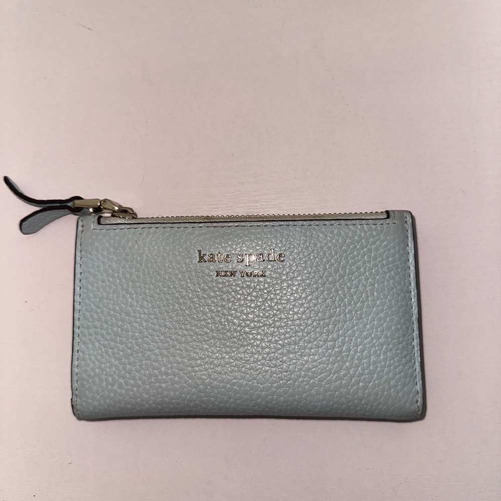 Kate Spade Sky Blue Leather Wallet